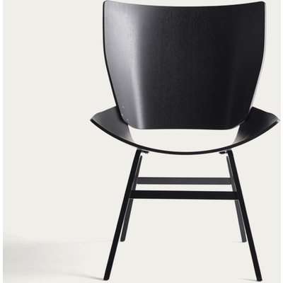 Black Shell Lounge Chair