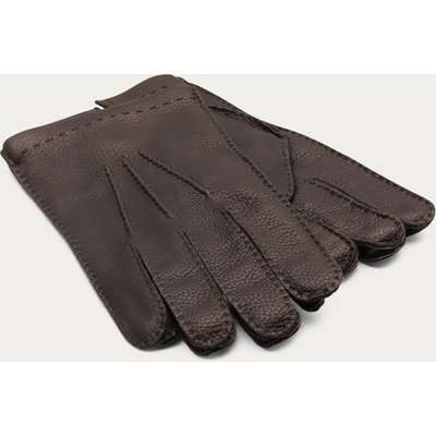 Brown Paolo Deer Leather Gloves