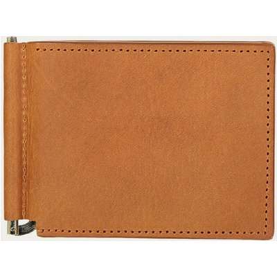 Cognac Broom Leather Wallet
