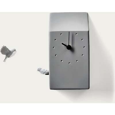 Dark Grey Cuckoo Home Clock