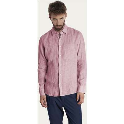 Pink Linen Feel Good Shirt