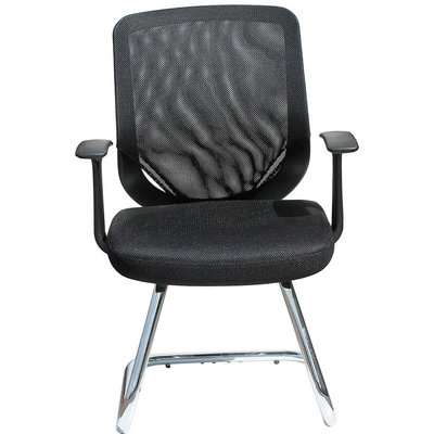 Alphason Atlanta Black Mesh Fabric Office Chair - AOC9201-V-BLK