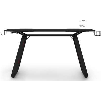Alphason Oblivion Black and Red Gaming Desk - AW9220