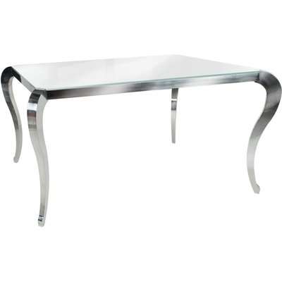 Greenapple Glass Plus Moulin Dining Table - 6 Seater LY7503