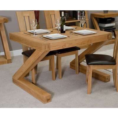 Homestyle GB Z Designer Oak Small Dining Table