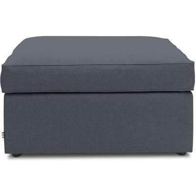 Jay-Be Footstool Denim Bed With Airflow Fibre Mattress