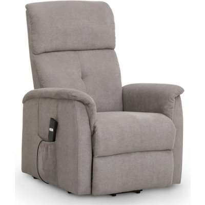 Julian Bowen Ava Rise and Taupe Recliner Chair