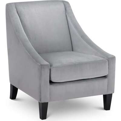 Julian Bowen Maison Slate Grey Velvet Chair