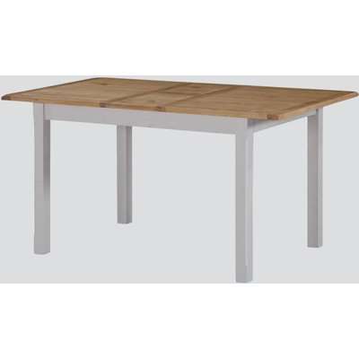 Kilmore Extending Dining Table - Oak and Grey Painted
