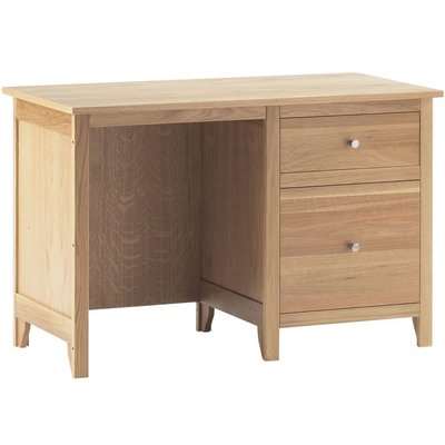 Nimbus Single Desk With Drawers - Corndell Furniture