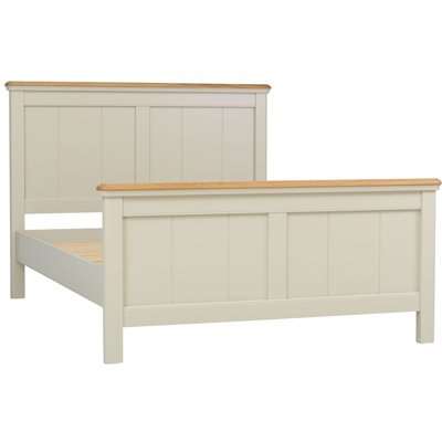 TCH Cromwell T and G Panel Bed - Oak and Painted