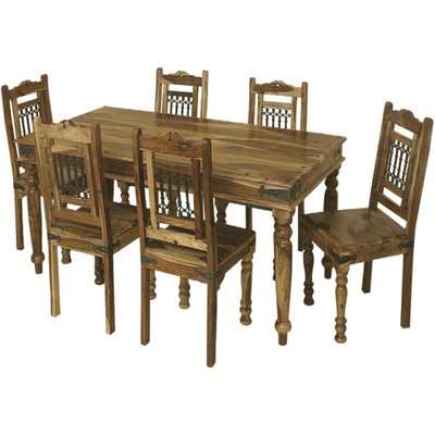 Thacket Sheesham Dining Table - 4 Seater