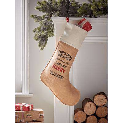 DIY Personalised Christmas Stocking