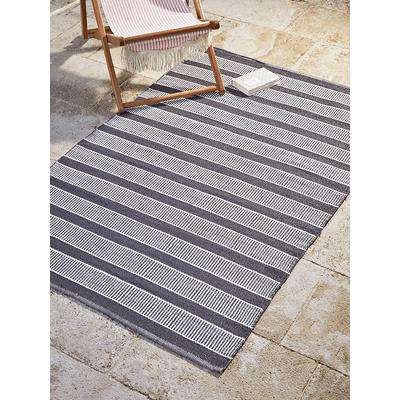 Indoor Outdoor Coast Rug - Grey Stripe