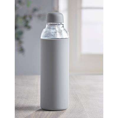 To Go Glass Water Bottle - Grey