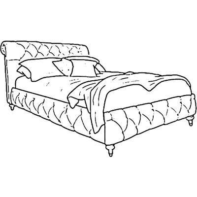 Headly Double Bed Low End