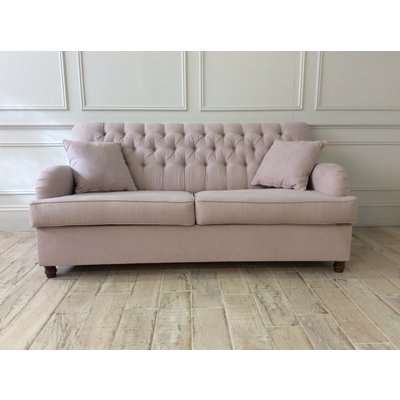 Howard 3 Seater Sofa Bed in Hendrix Hard Wearing Chenille Weave - Blush 700