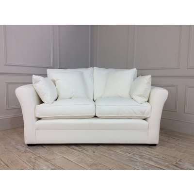 Jude Small Sofa in Linara Brushed Cotton - Coconut