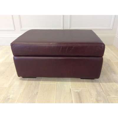 Large Storage Ottoman with Square Feet