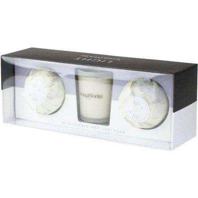 Petitgrain &  Lavender 10Cl Candle & Aromabomb Gift Set