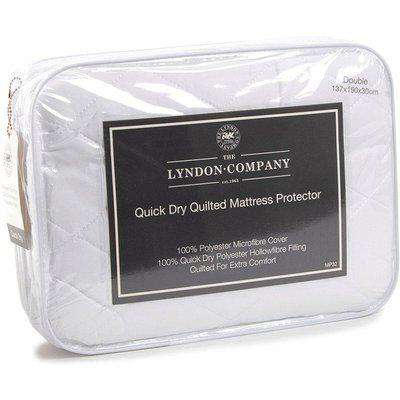 Quick Dry Quilted King Mattress Protector