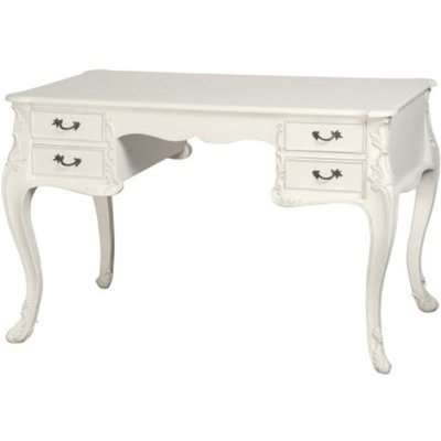 Chateau Writing Desk With 4 Drawers