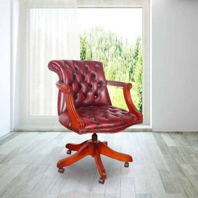 Chesterfield Admirals Leather Office Chair