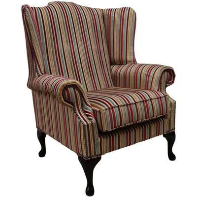 Chesterfield Saxon Mallory Wool Wing Chair Fireside High&hellip;