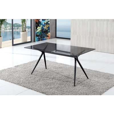 Isis Modern Glass Dining Table