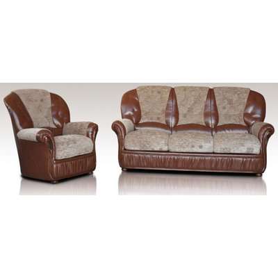 Texas Sofa Set 3+1 Genuine Italian Leather Fabric Sofa Suite Offer