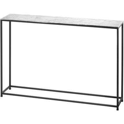 Christines Additions Farrah Collection Silver Console Table