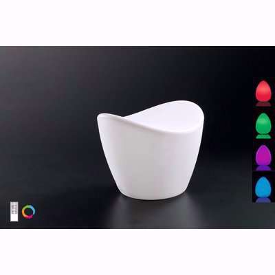 Cool Stool Rechargeable LED RGB Outdoor White IP65