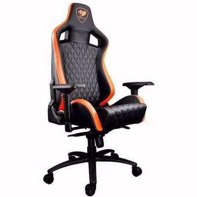 Cougar Armor S Gaming Chair - Black and Orange