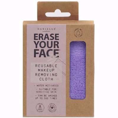 Erase Your Face - Single Reusable Make Up Removing Cloth Turquoise