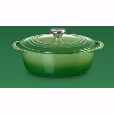 Le creuset - Bamboo Green Round Bis Casserole 22cm