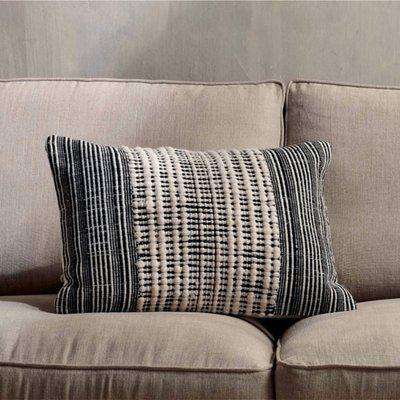Mika Recycled Cotton Cushion Cover - Rectangle