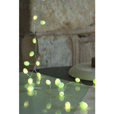Mint Teardrop String Lights (Mains Operated)
