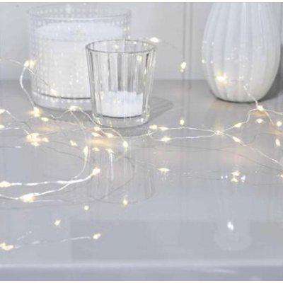 Silver string LED fairy lights