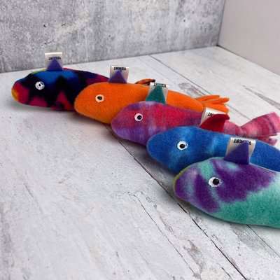 Simply B Vermont - One-Eyed Fish Cat Toy With Catnip