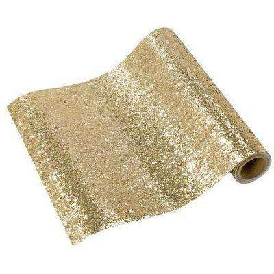 Talking Tables - Luxury Gold PU Glitter Table Runner 3 Metres