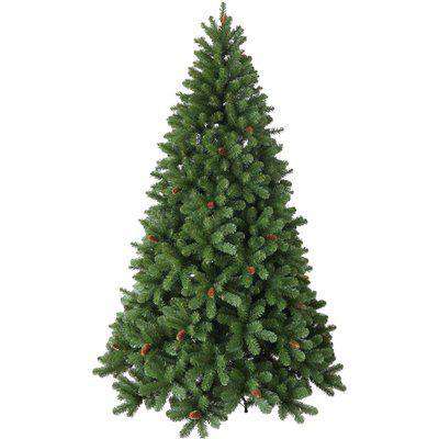 6ft Linwood Pine Cone Christmas Tree Green
