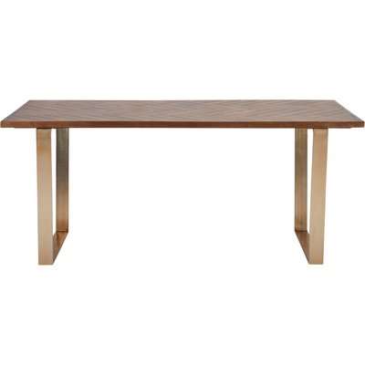 Anya Large Dining Table Brown
