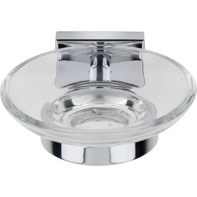 Chester Soap Dish and Holder Silver