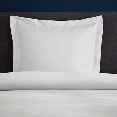 Fogarty Soft Touch White Continental Square Pillowcase White