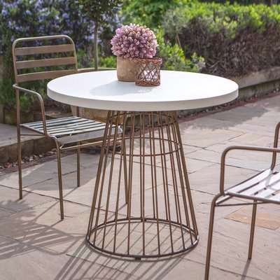 Rennes Bistro Table Gold