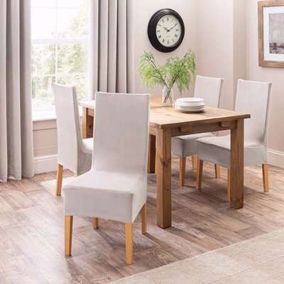 Isla Dining Chair Cover Natural