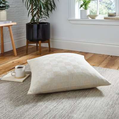 Parker Weave Floor Cushion Natural