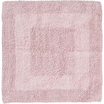 Super Soft Blush Shower Mat Pink