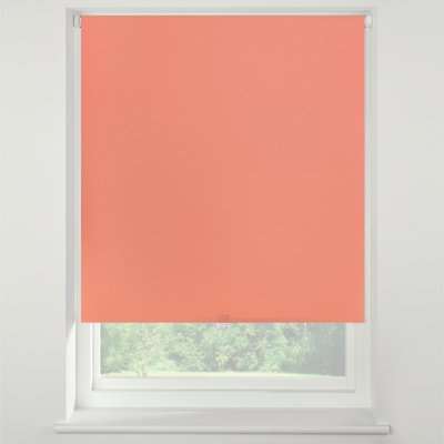 Swish Coral Cordless Blackout Roller Blind Coral