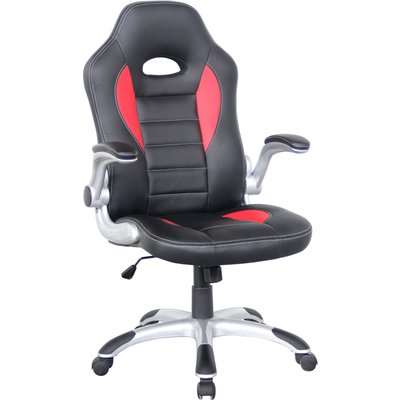 Talladega Gaming Chair Red and Black